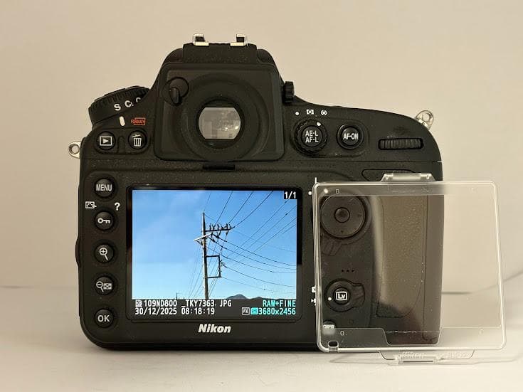 ★極上美品★ ニコン NIKON D800 ボディ【ショット数7,437回】