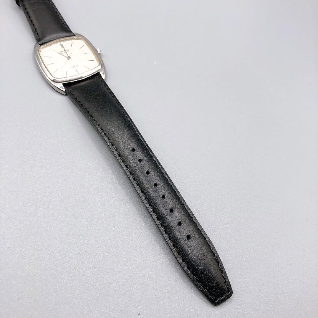 SEIKO Dolce クォーツ 腕時計 6030-5250 スクエア シルバー