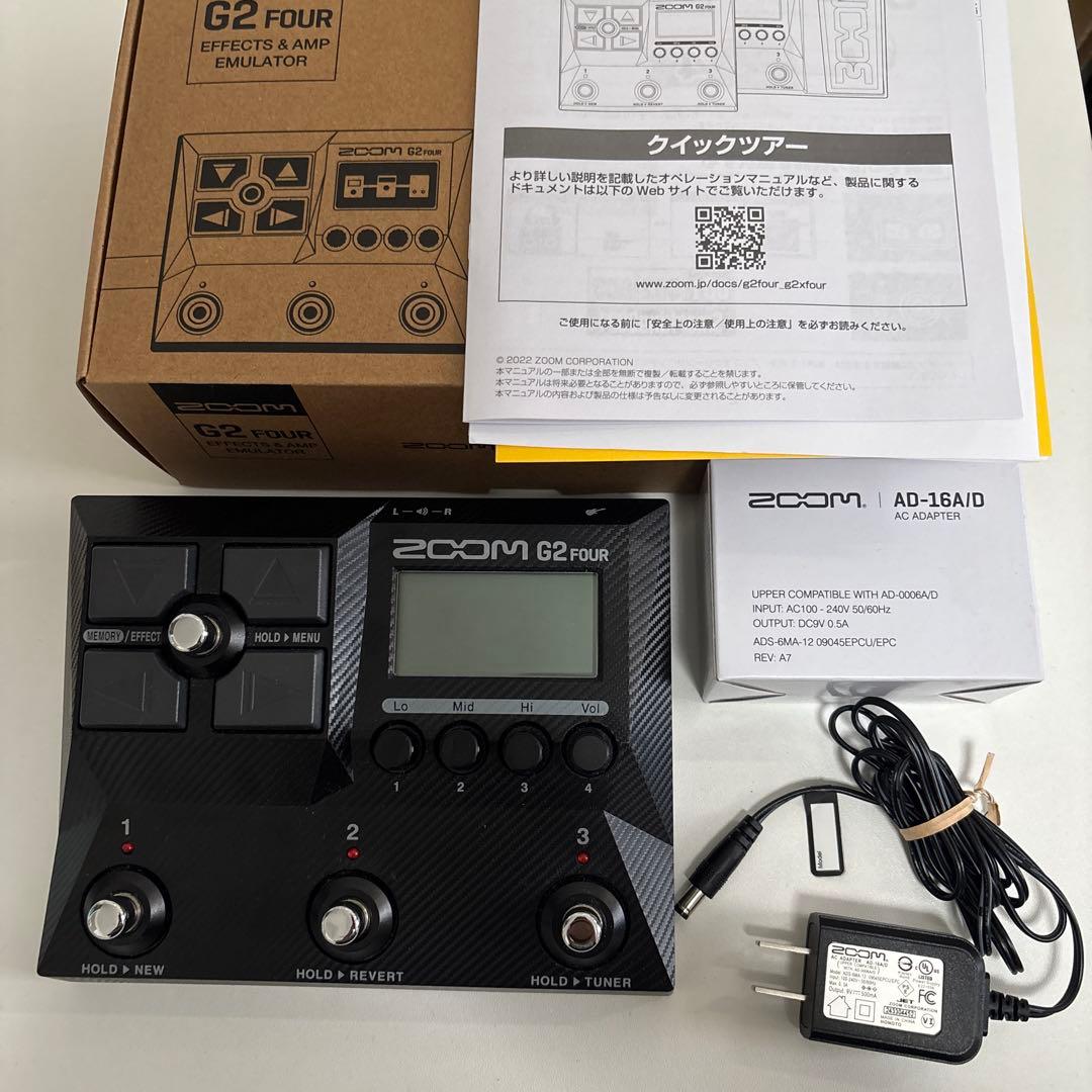 zoom g2 four ギター マルチエフェクター