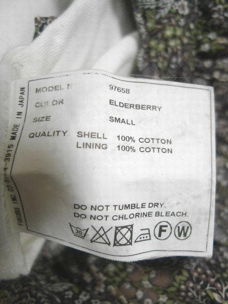 YAECA WRITE リバティ ELDERBERRY タックキュロットパンツ