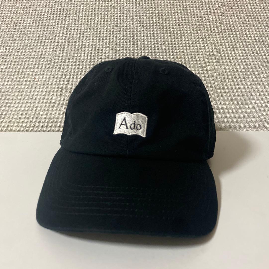 Ado × ヴィレッジヴァンガード ローキャップ ブラック
