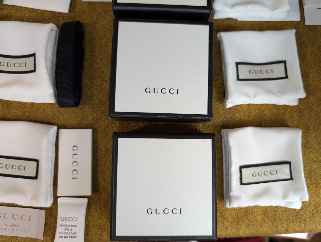 まとめ売り　セット　GUCCI　グッチ　空箱　保存袋　ボックス　ショップ袋