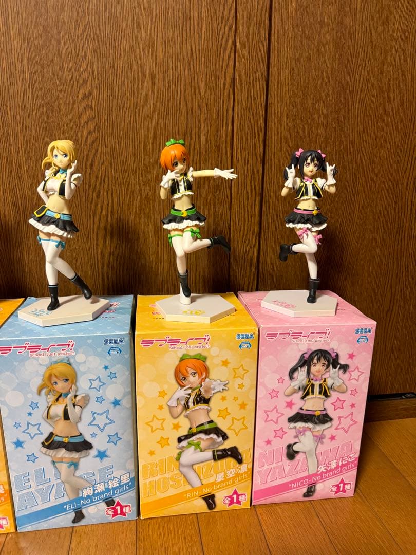 ラブライブ! プレミアムフィギュア No brand girls 全9種　値下
