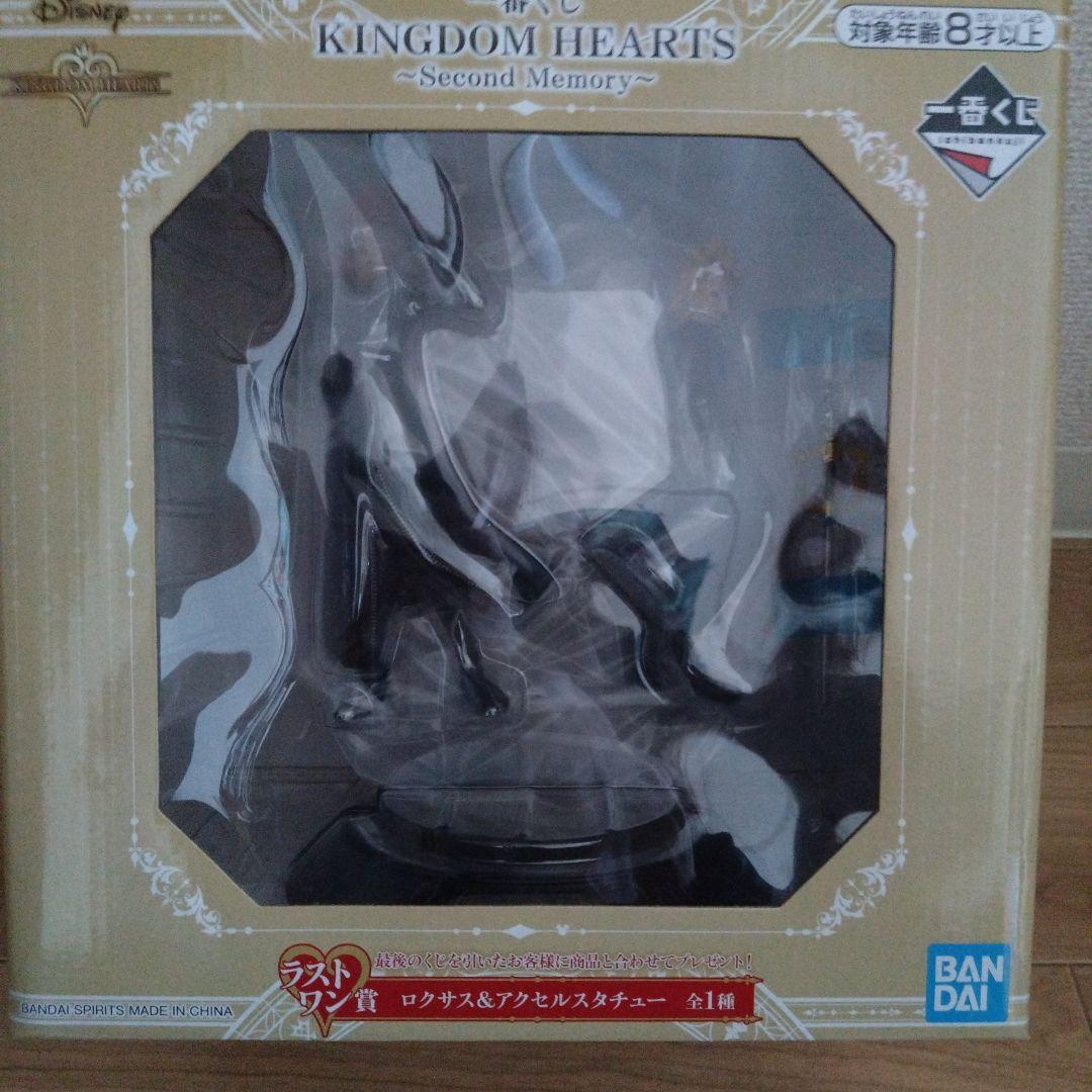 キングダム ハーツ セカンドメモリー ロクサス＆アンセムスタチュー