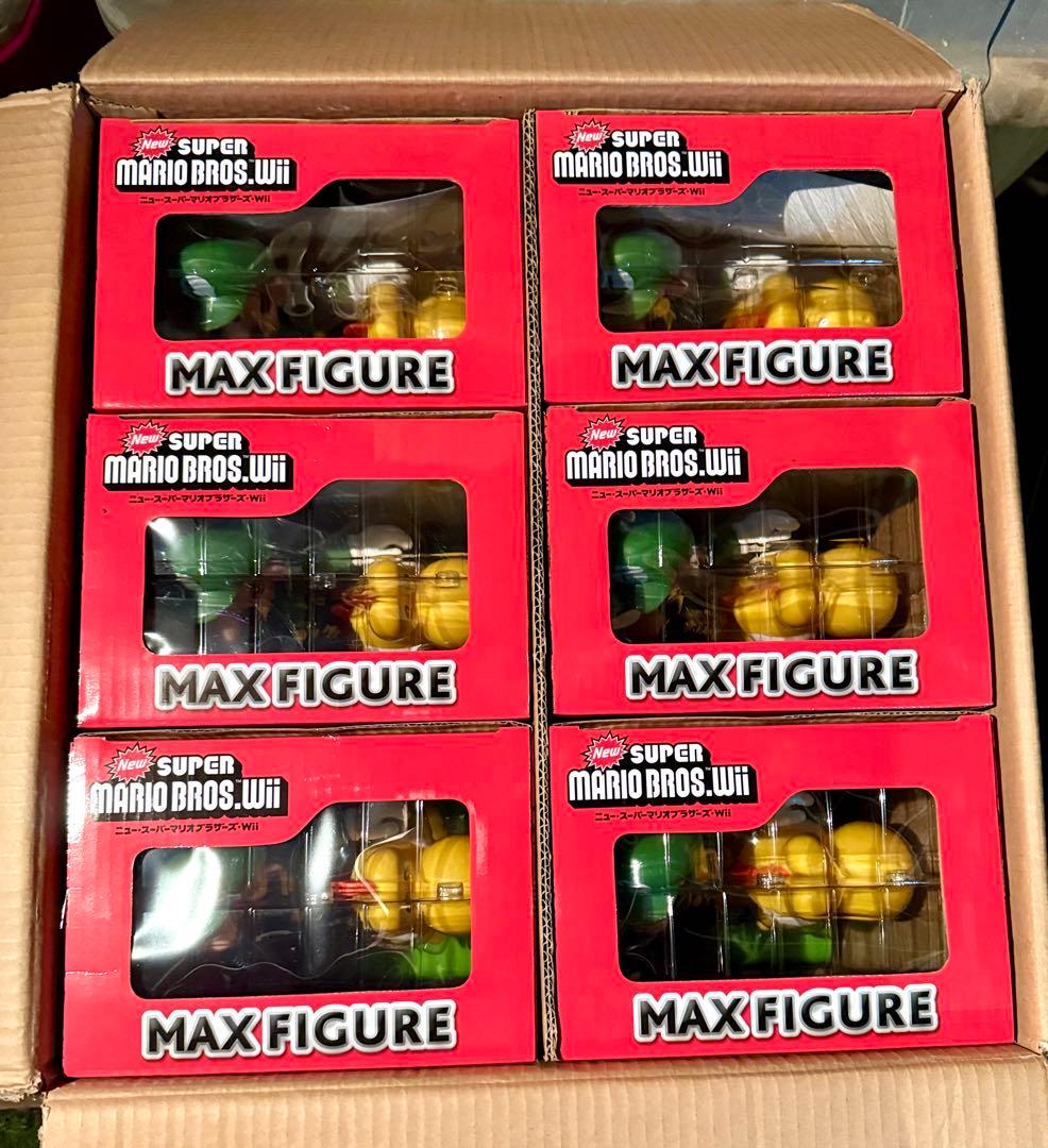 【新品・未開封】24体スーパーマリオブラザーズWiiフィギュア マリオ&ルイージ