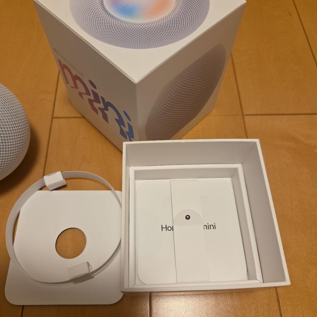 スマートスピーカー Pod mini ホワイト MY5H2J/A