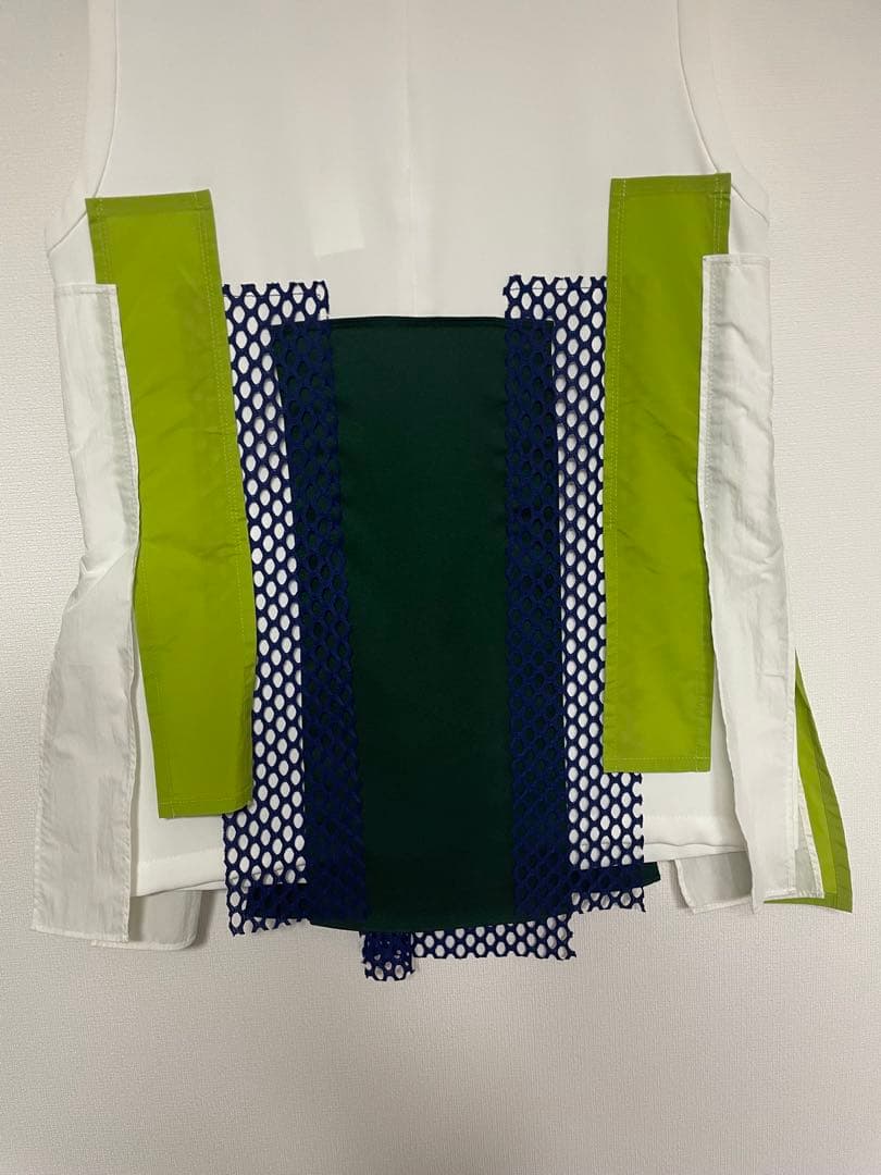 ファブリックミックスタンクトップ