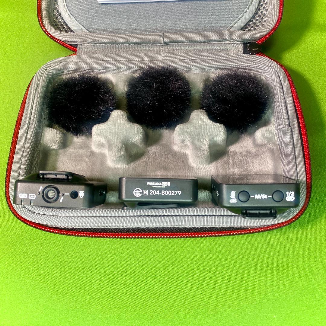 【ほぼ新品✨】RØDE WIRELESS GO II 3個セット ケース付き