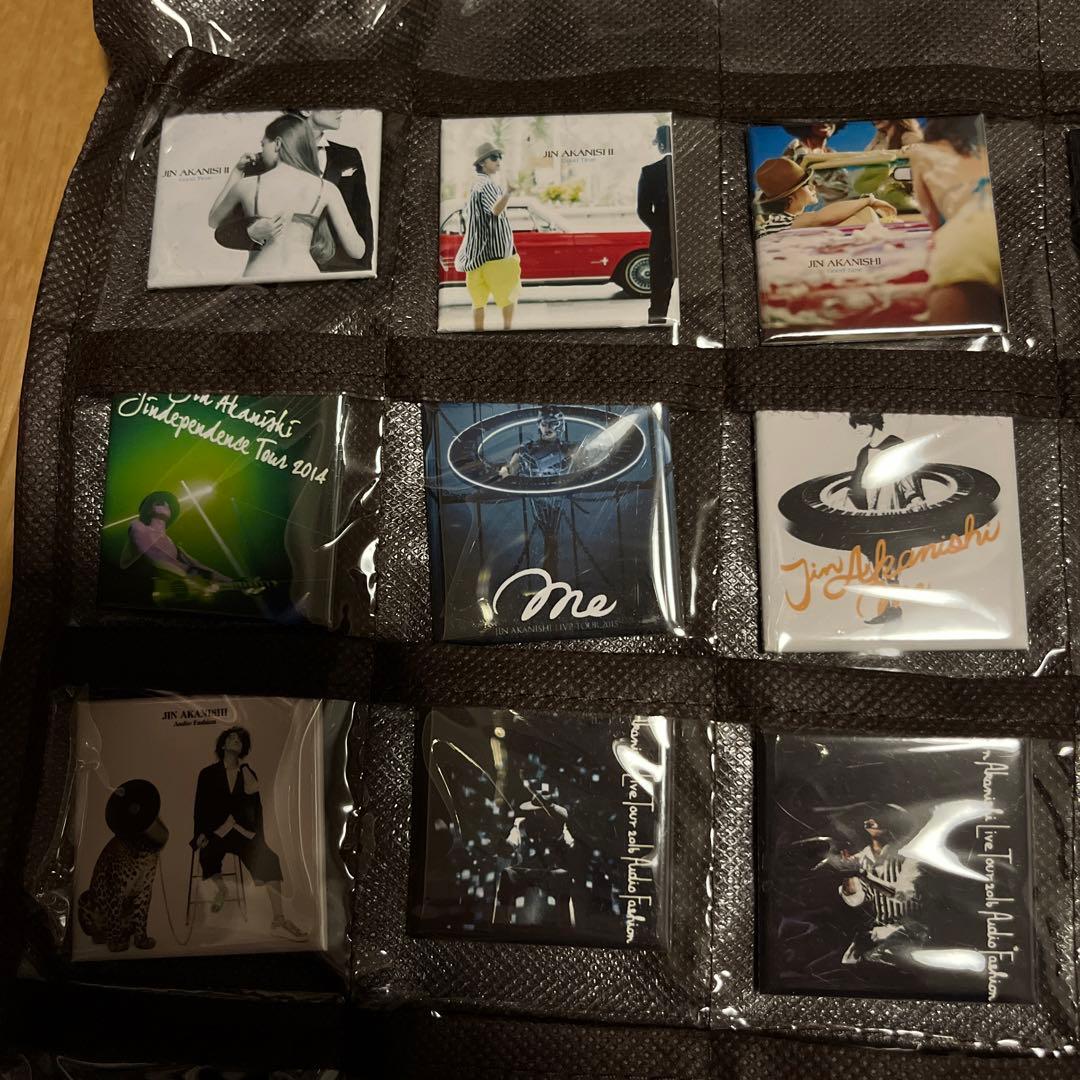 赤西仁　缶バッジ　コンプリート全部セットで