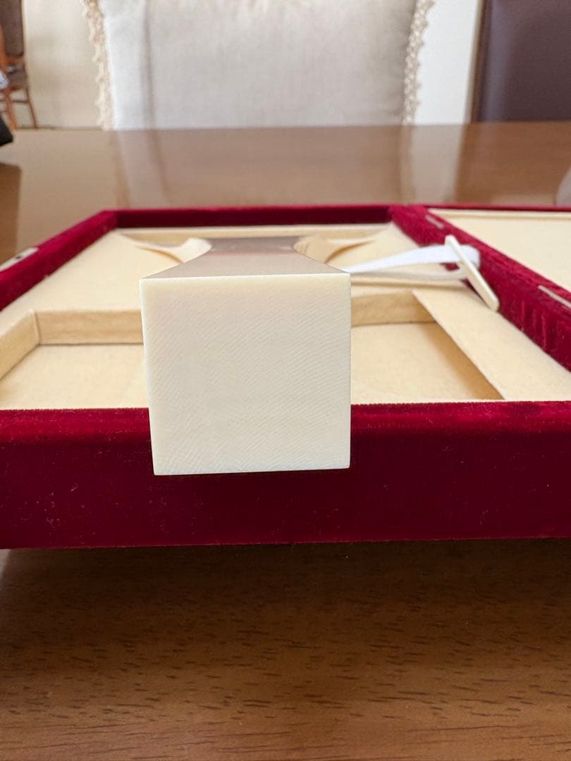 【超美品】最高級　象牙風　三味線　丸撥　定価150万