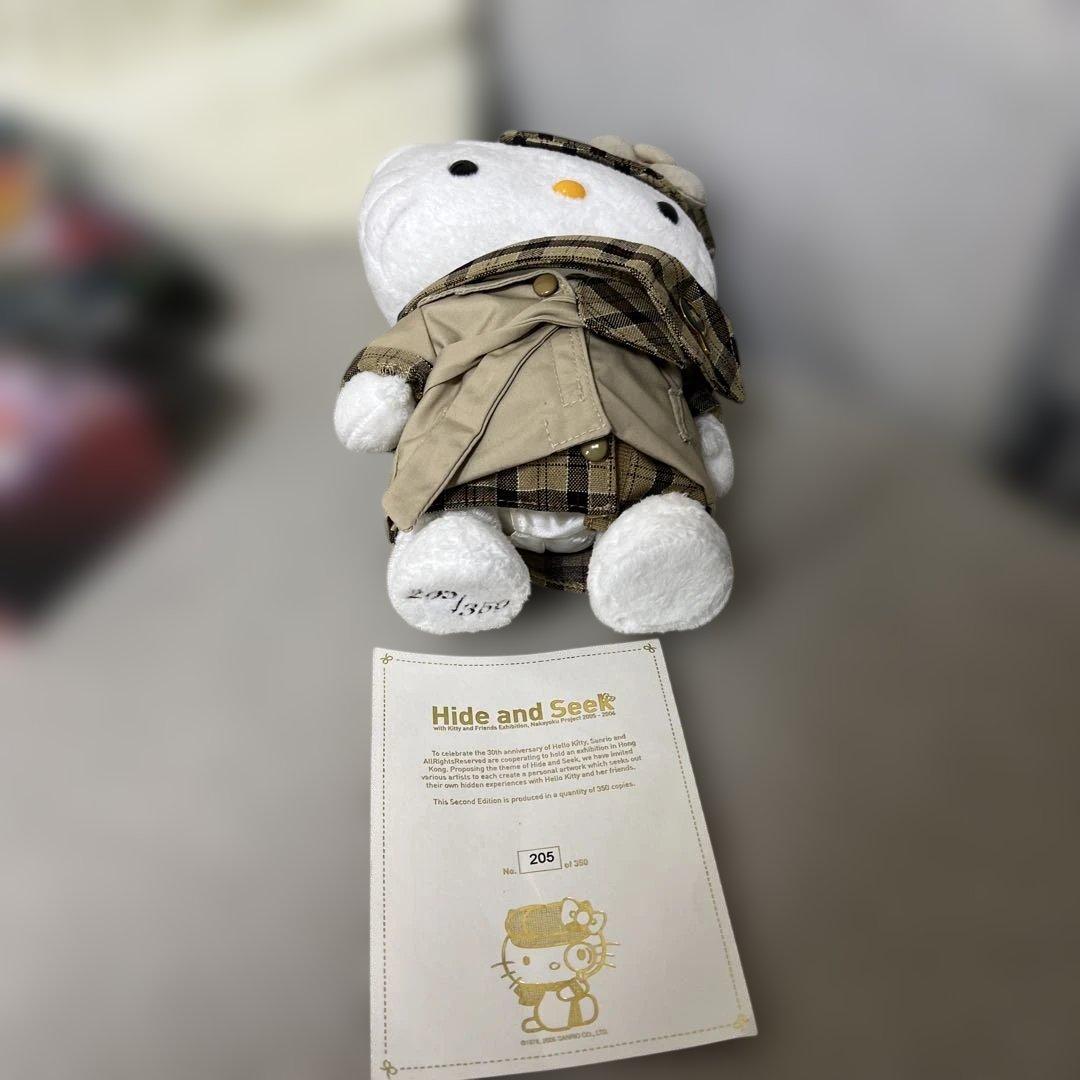 希少　ハローキティ　ハイドアンドシーク　ぬいぐるみ　激レア　限定品　限定350体