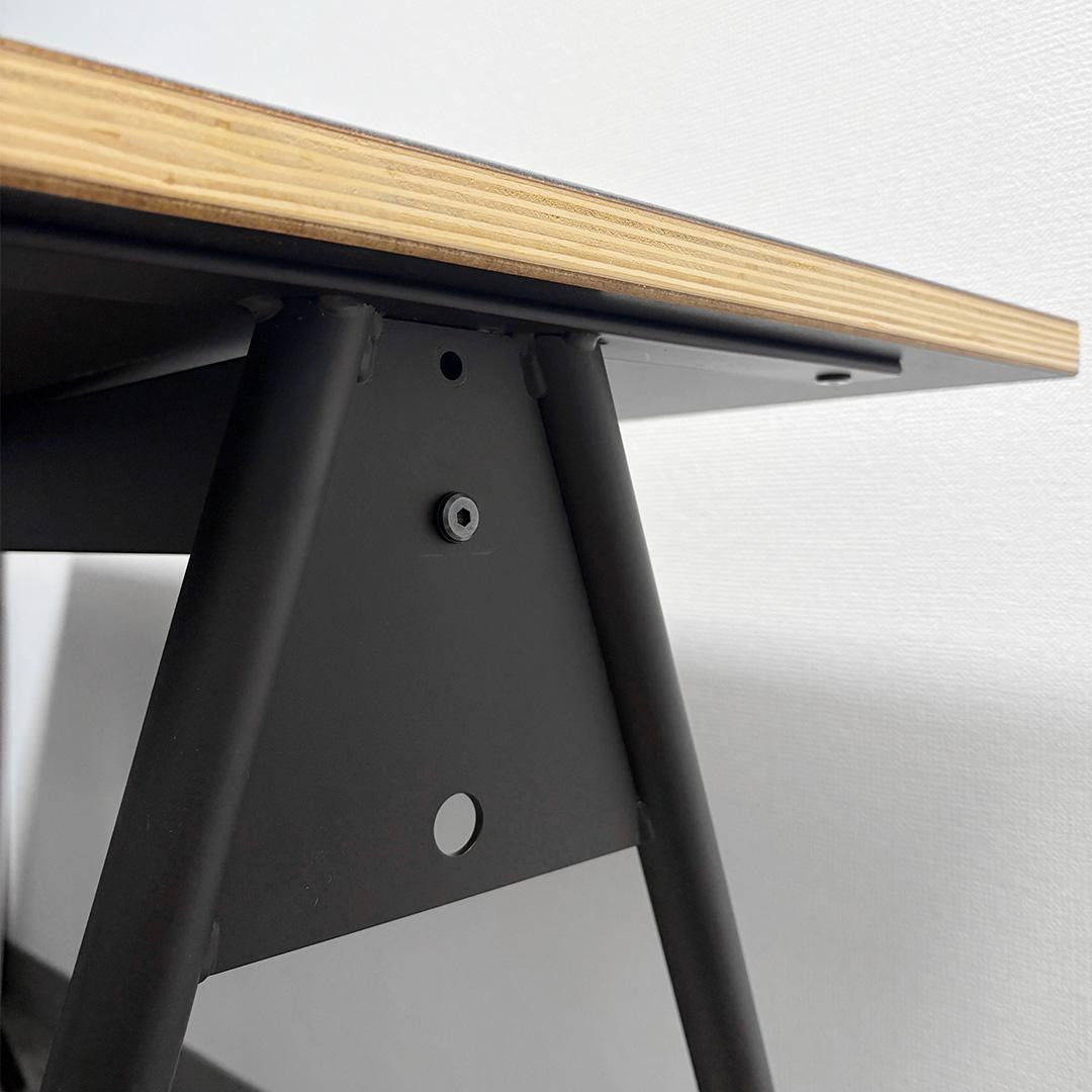 ジャーナルスタンダードファニチャー コンパスレッグ デスク 平机/コンセント付