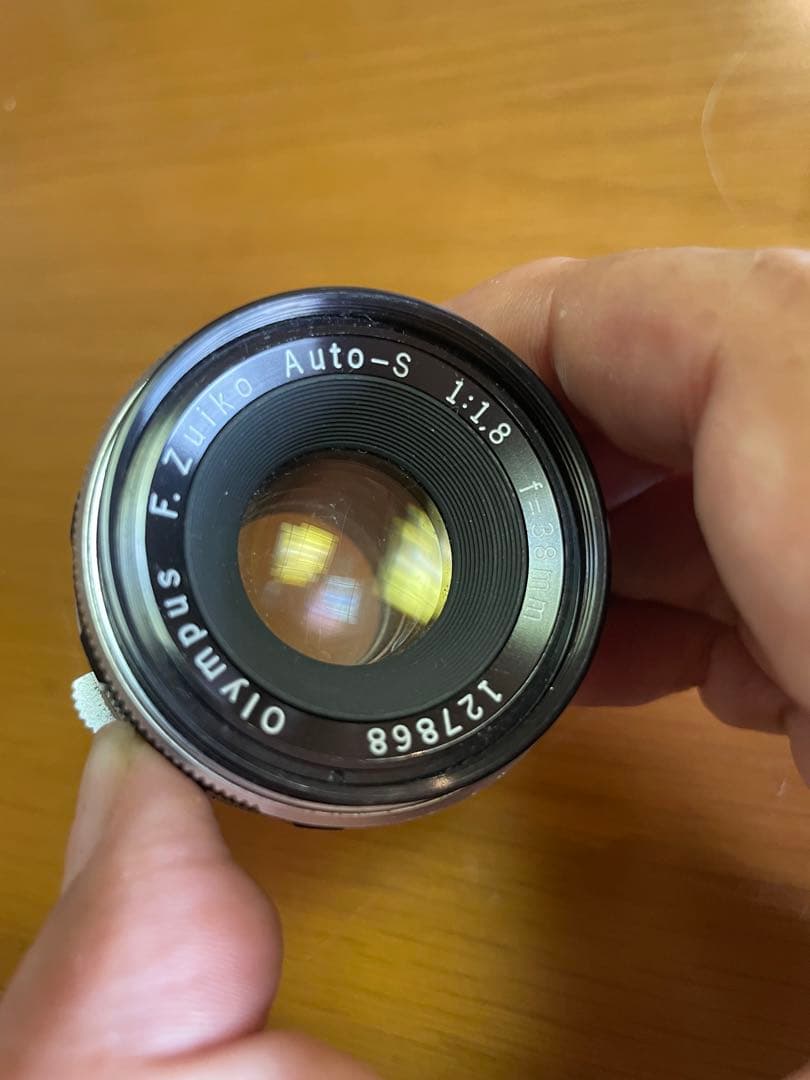 Jack T オリンパス　ハーフサイズ一眼カメラ　PEN F レンズ