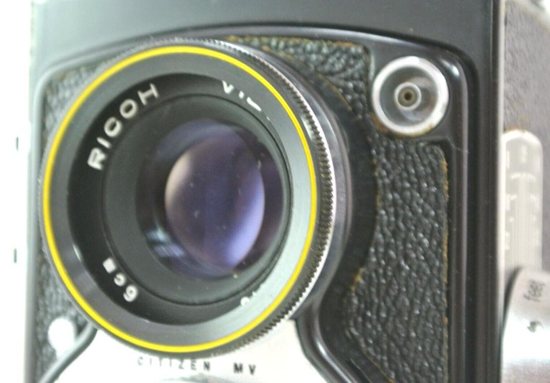 美品！　Ricoh Super 44 二眼レフカメラW/6cm F3.5 レンズ