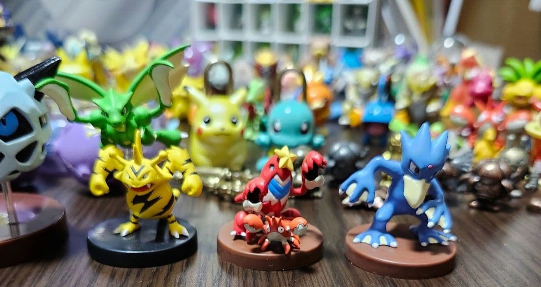 希少　非売品　立体ポケモン図鑑　フィギュア　モンコレ　　カード　全224品
