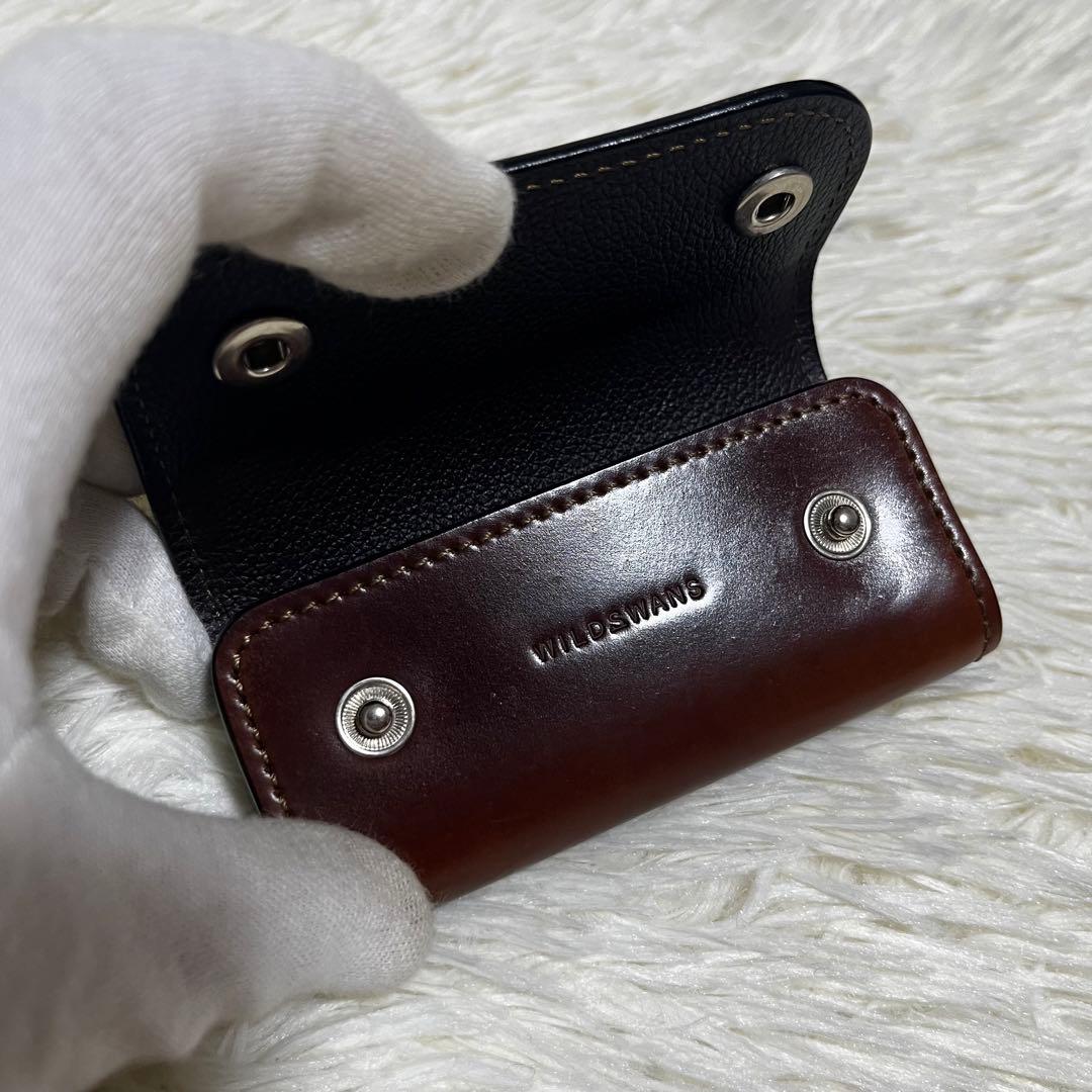 【美品】ワイルドスワンズ クリッパー2 シェルコードバン×サドルプルアップ