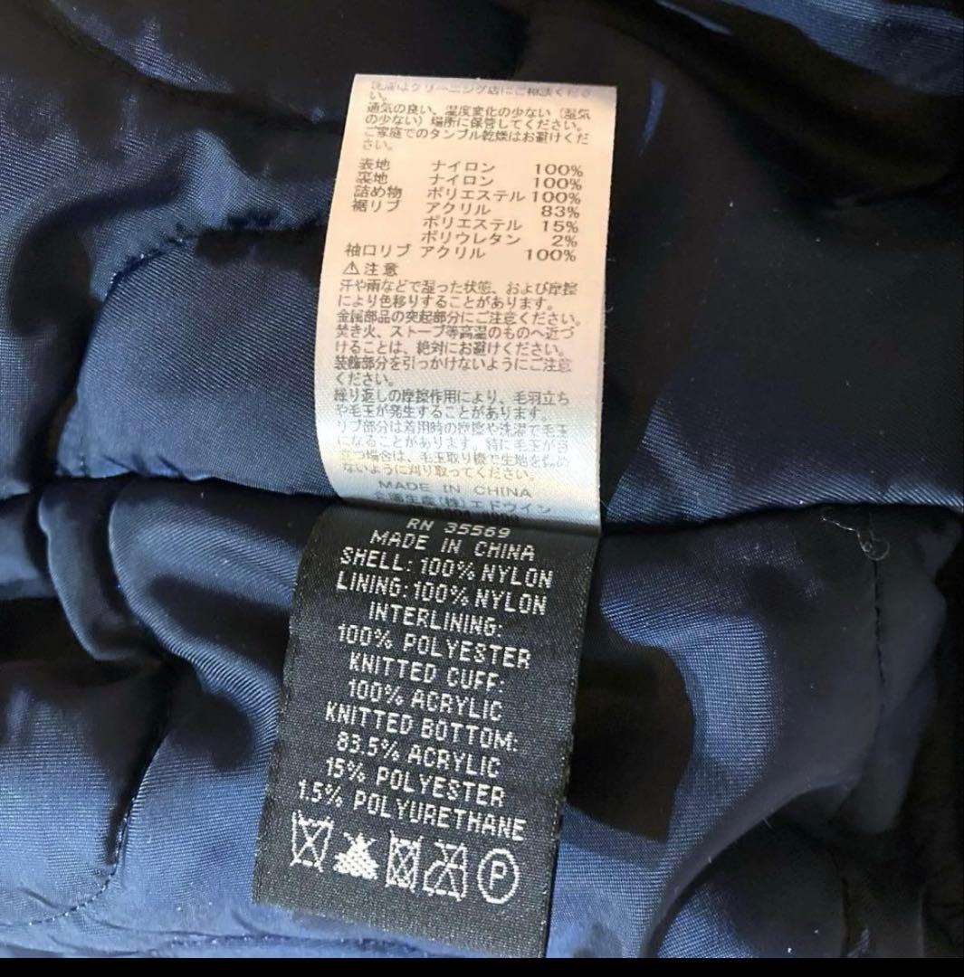 ALPHA INDUSTRIES ネイビー ジャケット L