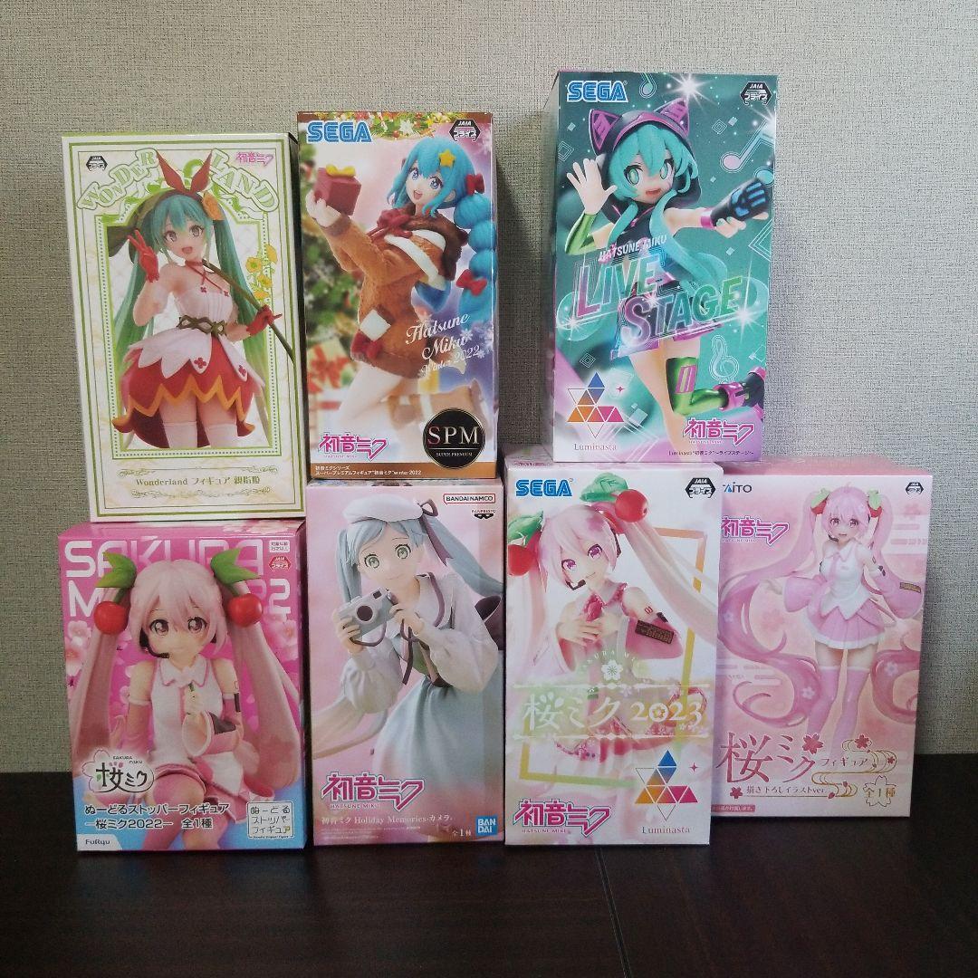 【バラ売不可】初音ミク 桜ミク プライズ フィギュア