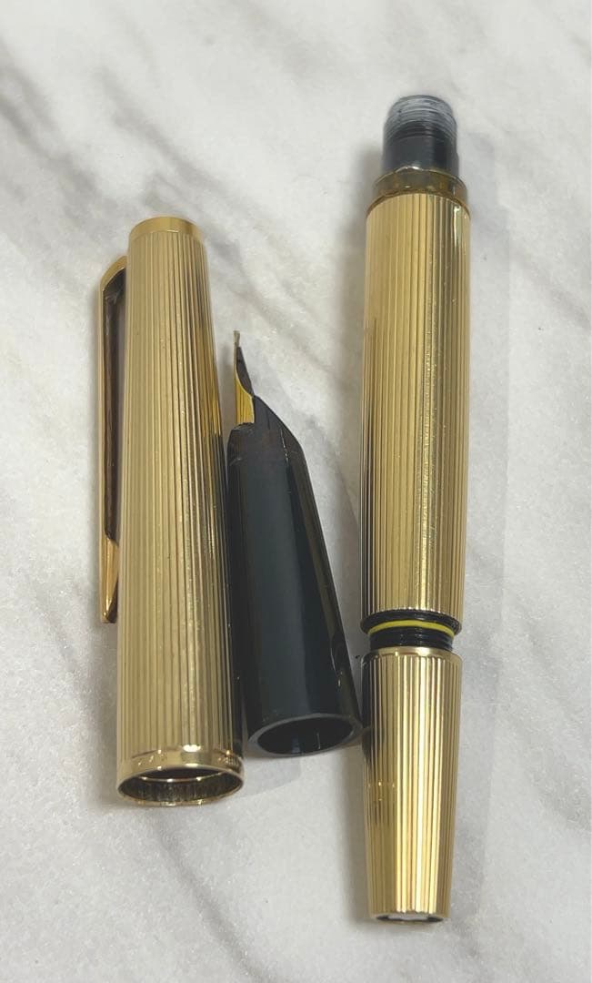 ジャンク★MontBlanc　モンブラン　万年筆　1246　ペン先750