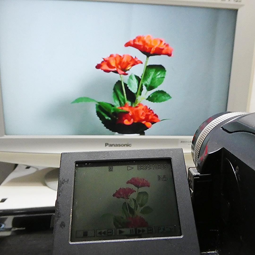 動作品 ソニーDCR-PC300 MiniDV ビデオカメラ DVDダビングに