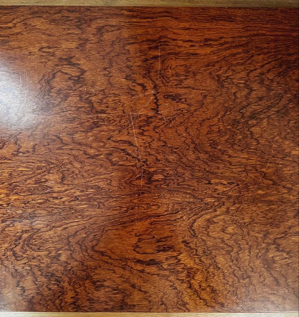 天然時代木 四足 花梨 欅 玉杢 孔雀杢 重量級 8.6㎏ 花台 香台 盆栽台