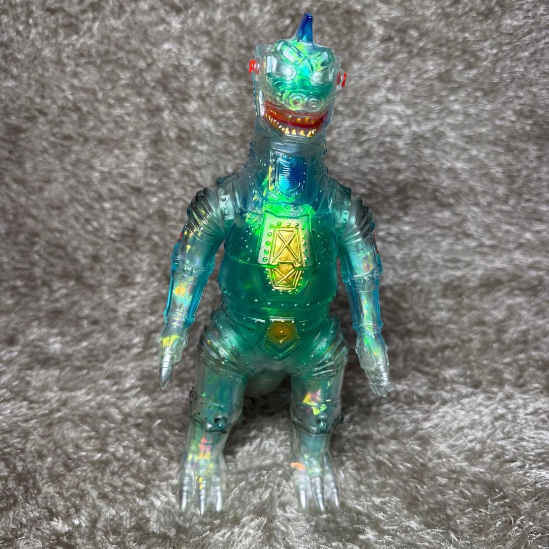 ブルマァク メカゴジラ オーロラカラー ソフビ【開封品】