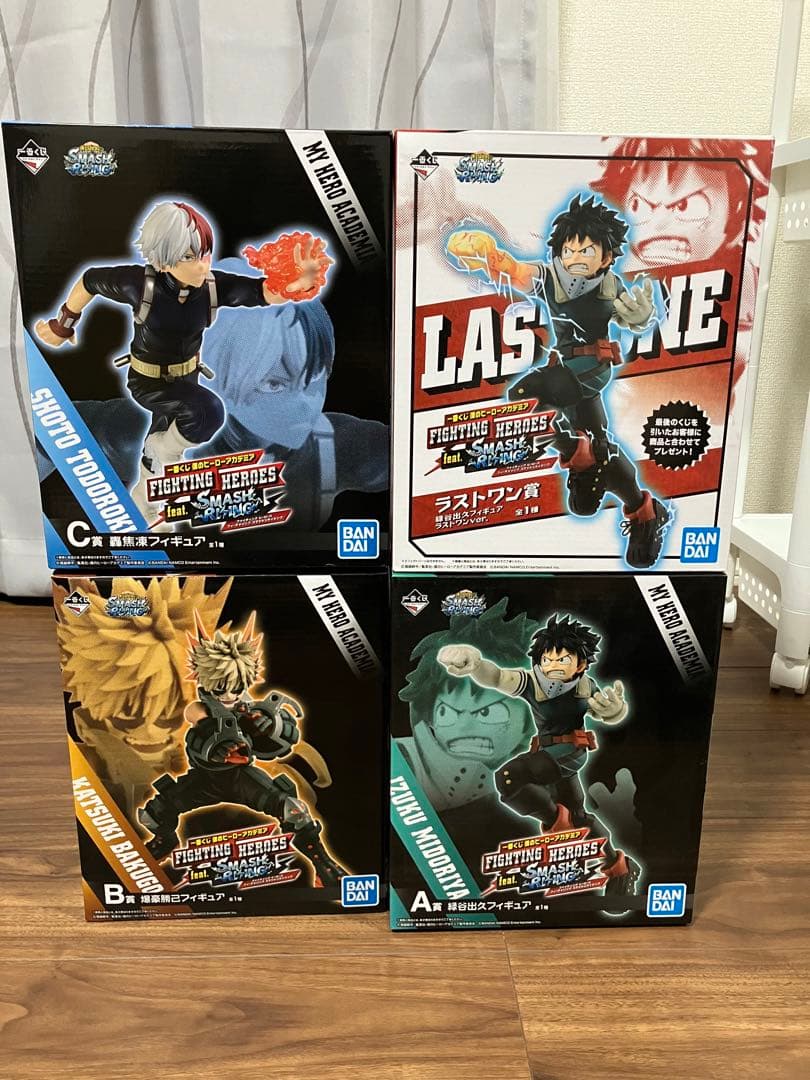 僕のヒーローアカデミア 一番くじ フィギュア セート