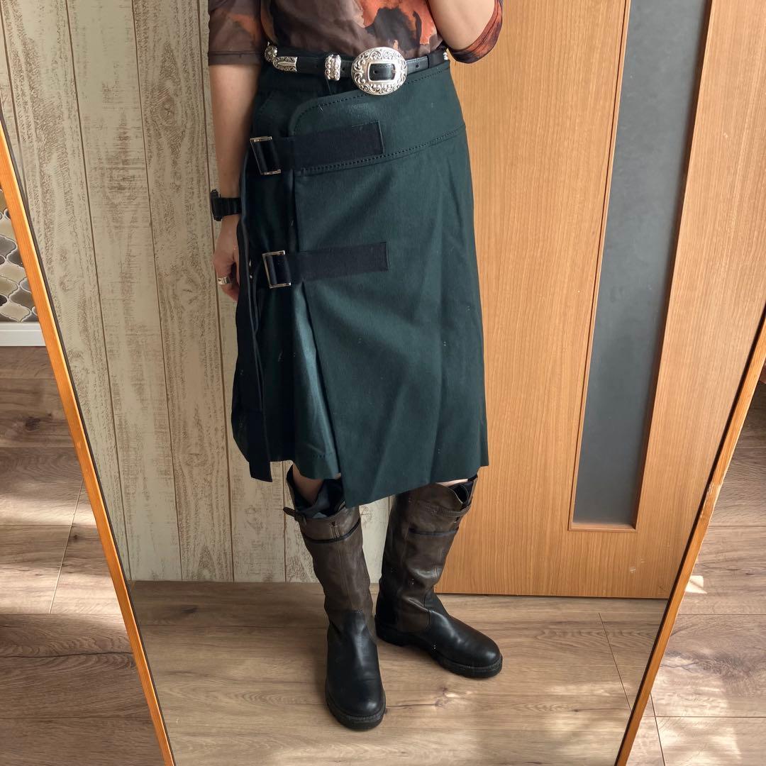 sacai✸ウールラップスカート✸16-02871