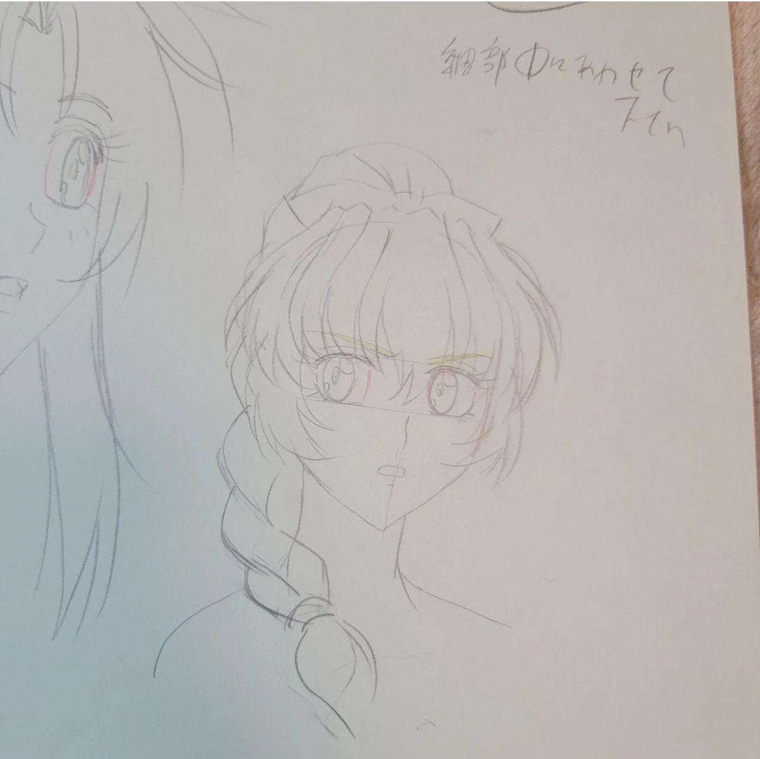 フルメタルパニック! 動画　原画　セル画　Sketch genga anime