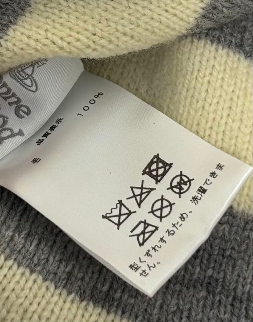 Vivienne Westwood ORB フラップ付ワッチ　ビーニー　ニット帽