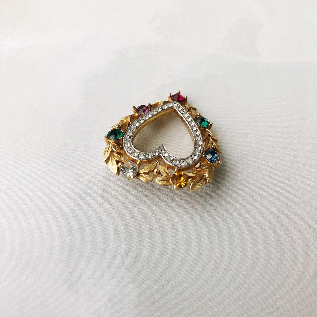 トリファリ　Dearestブローチ　コスチュームジュエリー