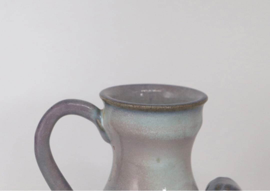 中国　羊頭水注　漢詩紋入　送料込み1007