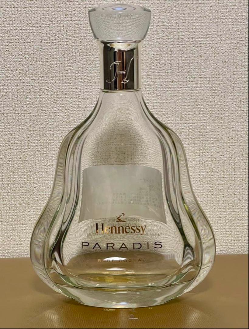 Hennessy PARADIS 空瓶空箱　2本　ボトルキャップ1つ