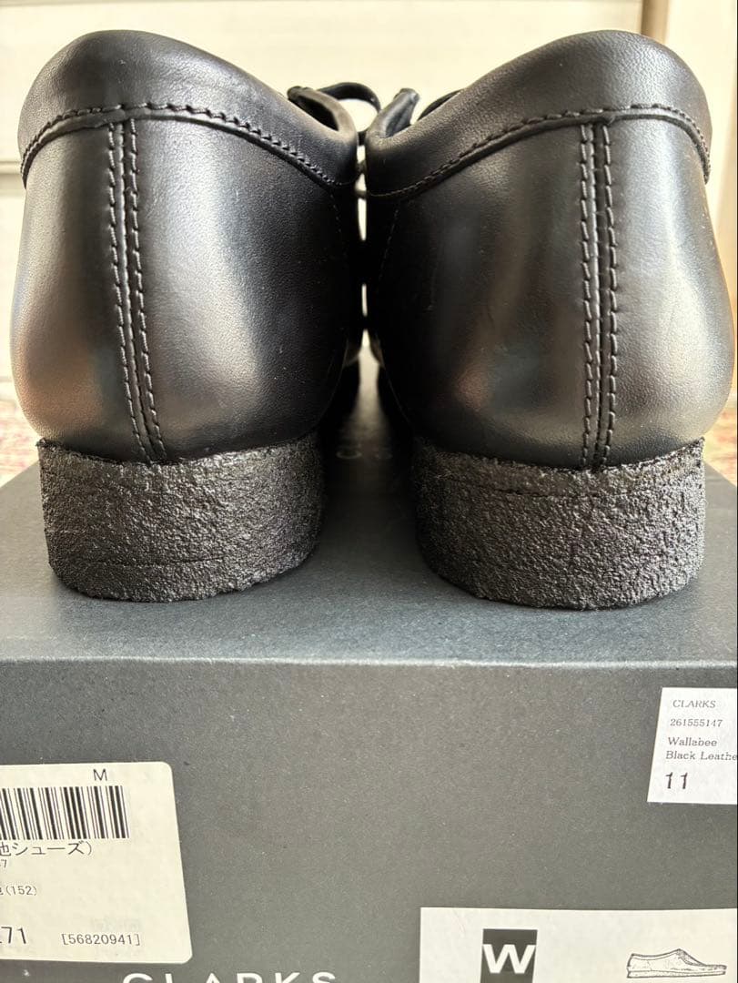 Wallabee / メンズ ワラビー（ブラックレザー）
