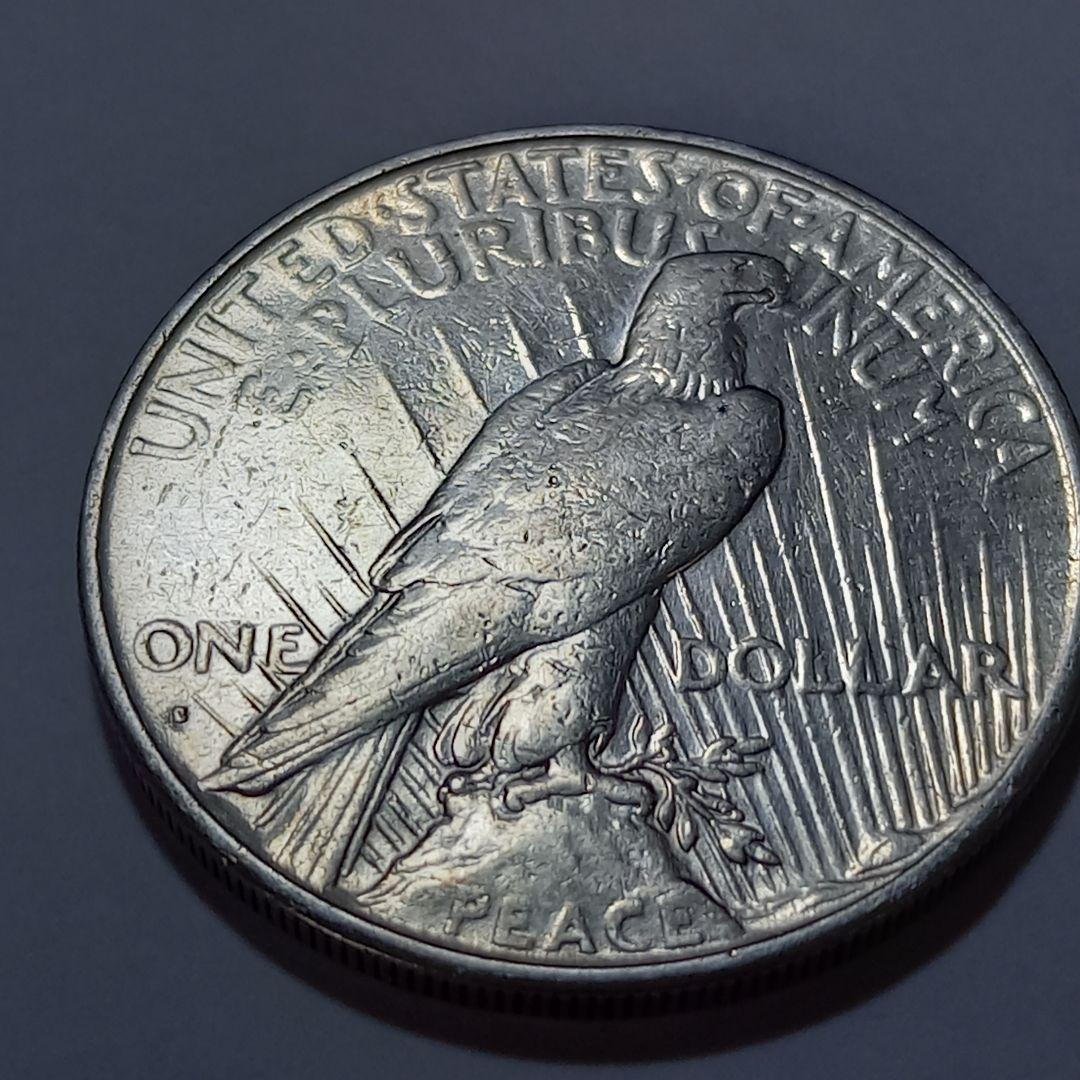 特年 銀貨 1935年 ピースダラー 1ドル アメリカンイーグル 稀少