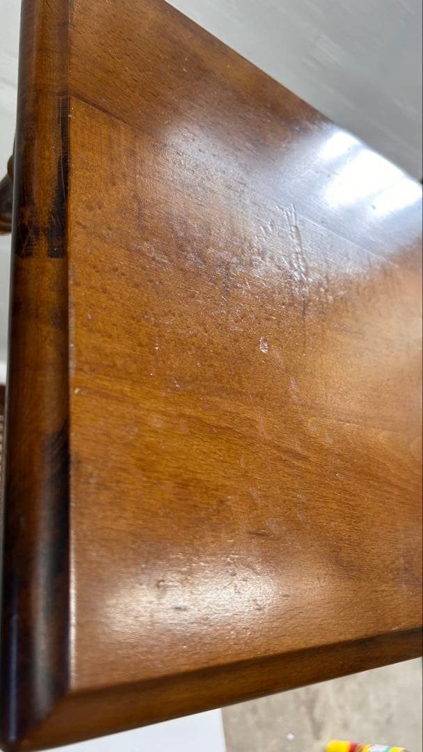 カリモク 木製サイドテーブル