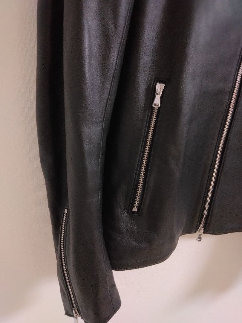 green label relaxing シープレザージャケット