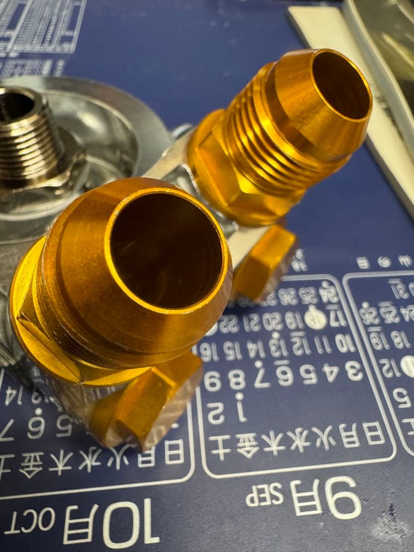 オイルブロック サーモ内蔵 Ｍ20ｘP1.5 AN10