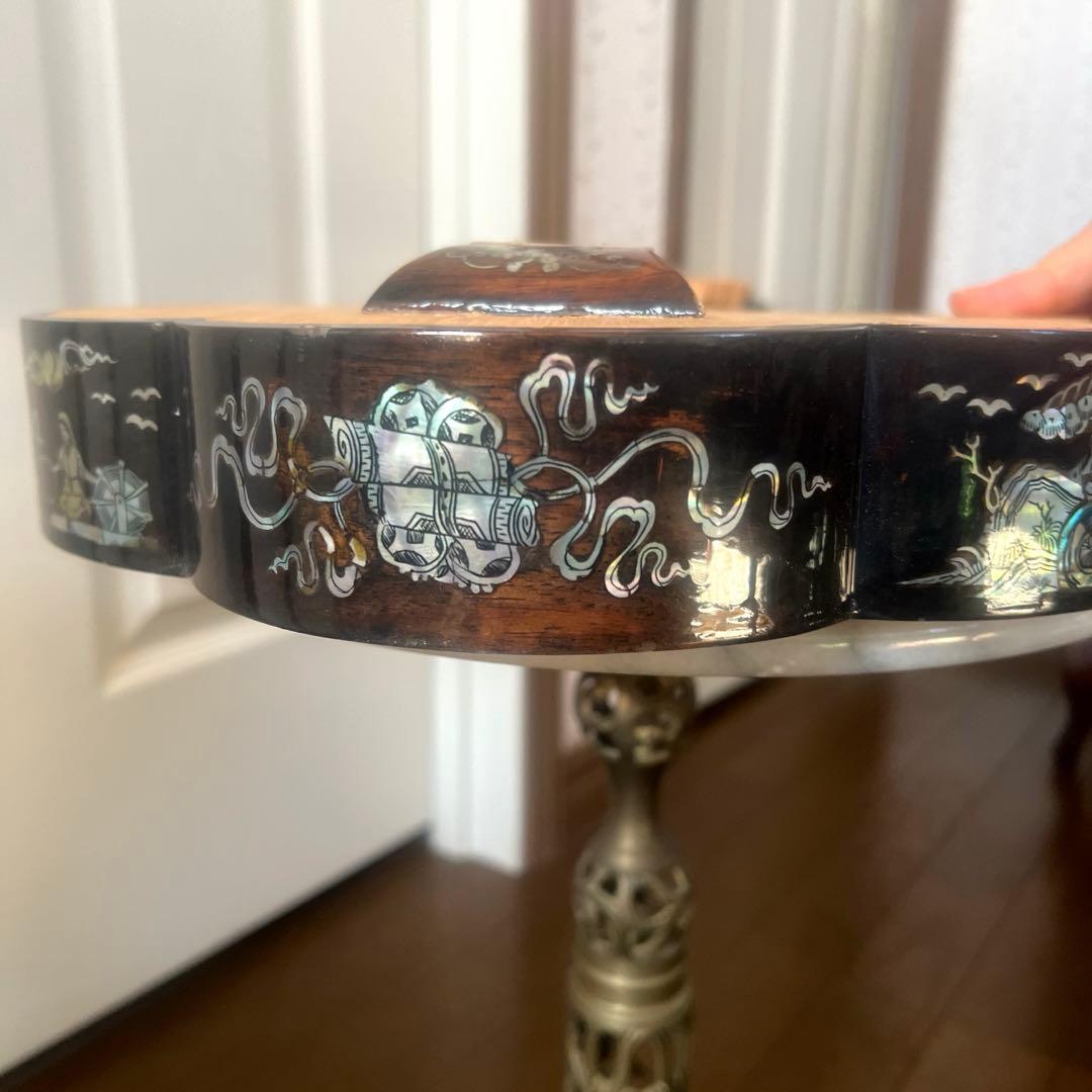 ダン・セン　ベトナム２弦琴　民族楽器 弦楽器　馬頭琴　螺鈿　工芸品　希少