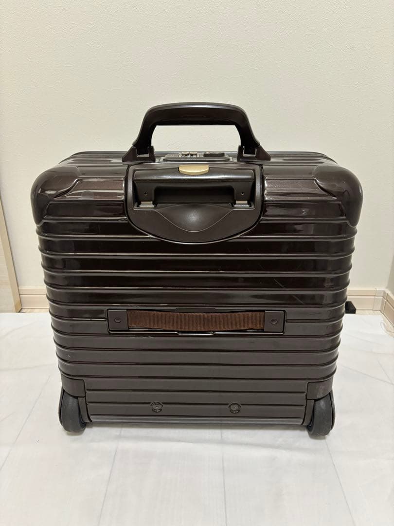 【RIMOWAリモワ】サルサデラックス ビジネストロリー23L機内持ち込み可2輪