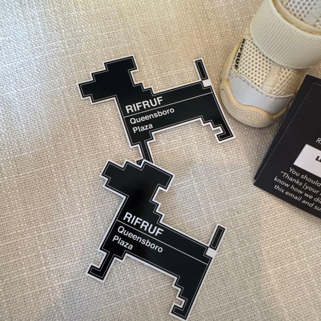 【新品】 RIFRUF ドッグスニーカー ベージュ0(xxs)