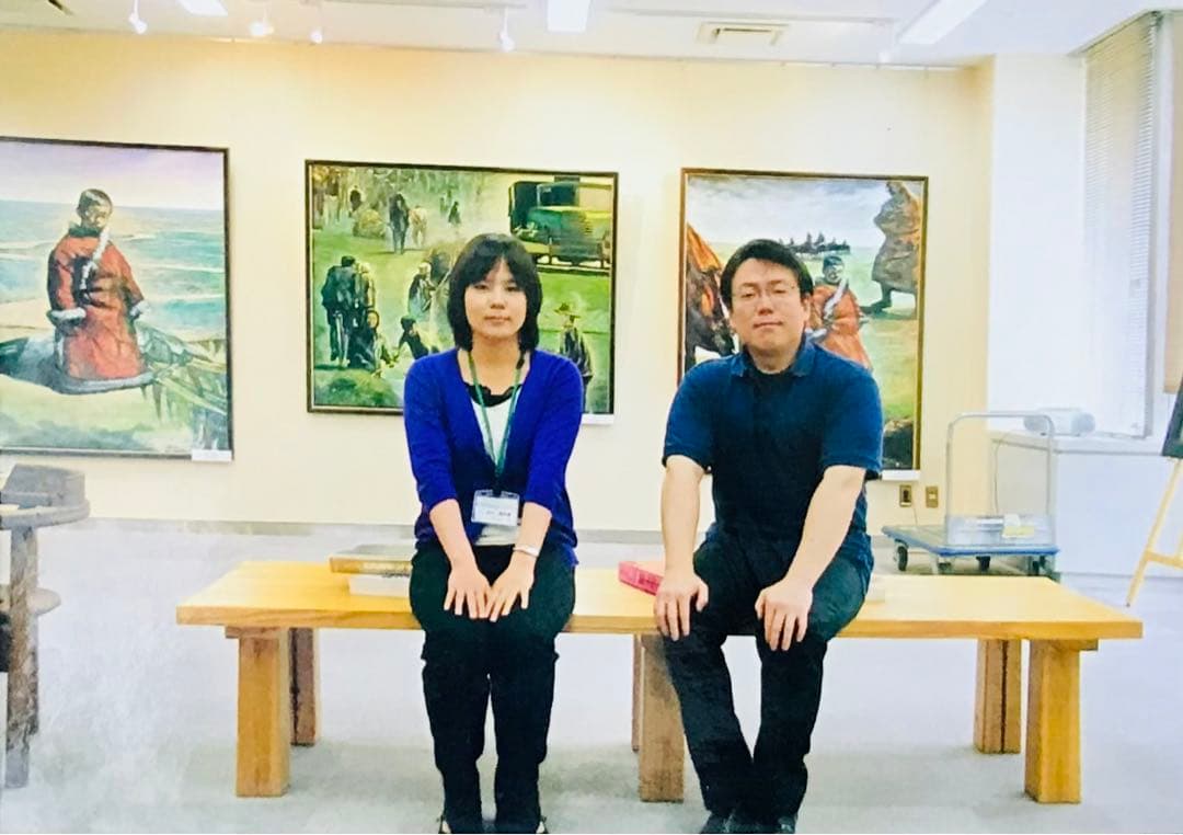 内閣総理大臣賞受賞作家の水彩画