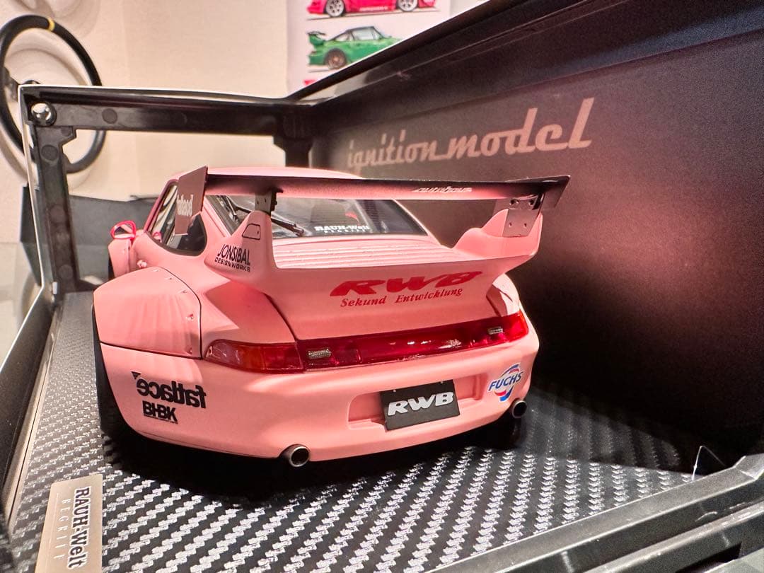 RWB993 ミニカー ピンク