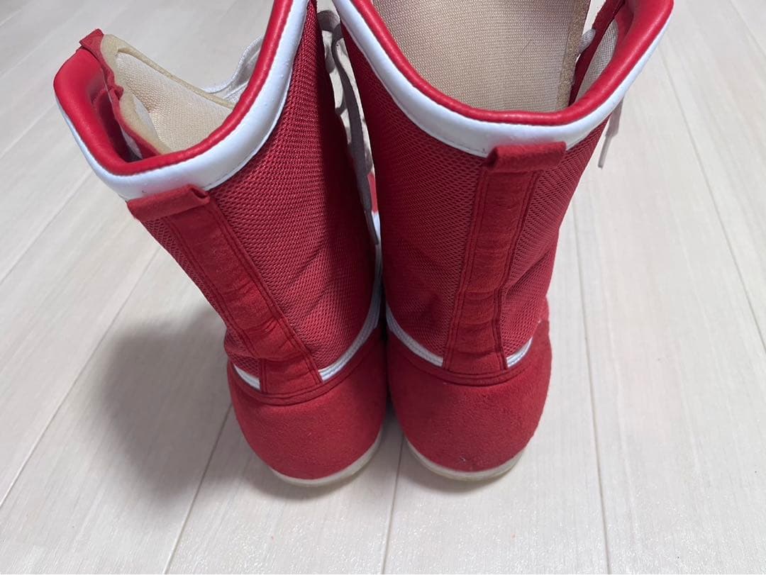 zero.bap様取り置きASICS ボクシングシューズ レッド ハイカット