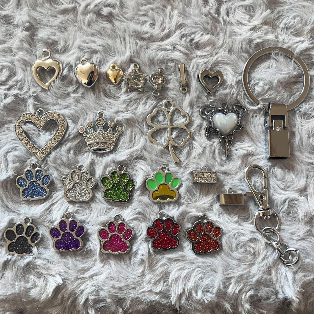 オーダーネームタグ　キーホルダー　韓国　アイドル　ブレスレット　キーリング　推し