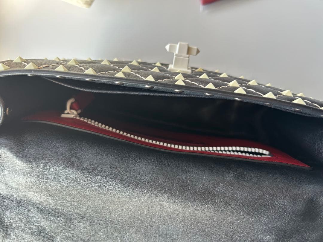 VALENTINO ロックスタッズスパイク　チェーンショルダーバッグ　2way