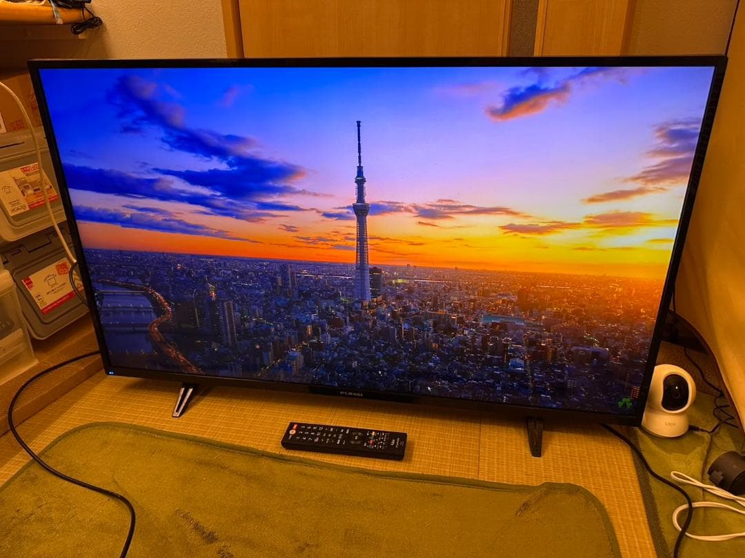 funai フナイ　43型 テレビ FL-43U3040　21年製　4K対応！