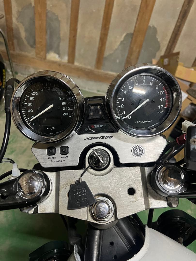 ヤマハxjr400.メーター