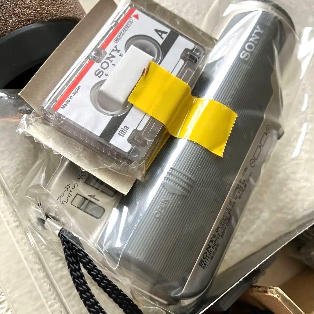 SONYマイクロカセットテープレコーダー M-100MC