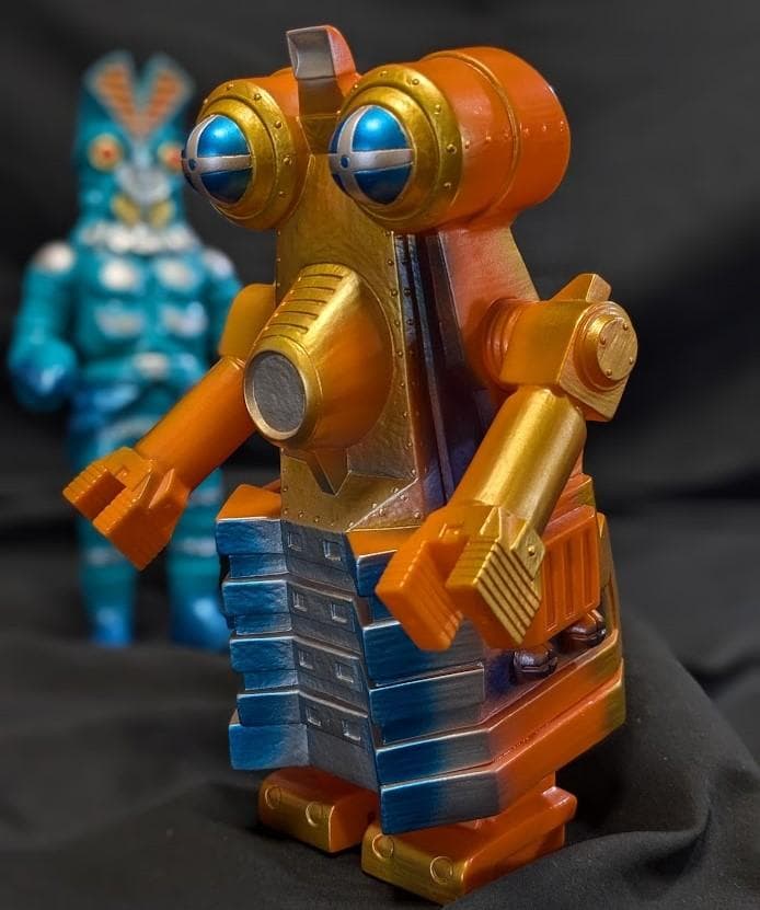 バルタン星人Jr.＆ビルガモ（やまなや怪獣郷）ソフビフィギュア２体セット